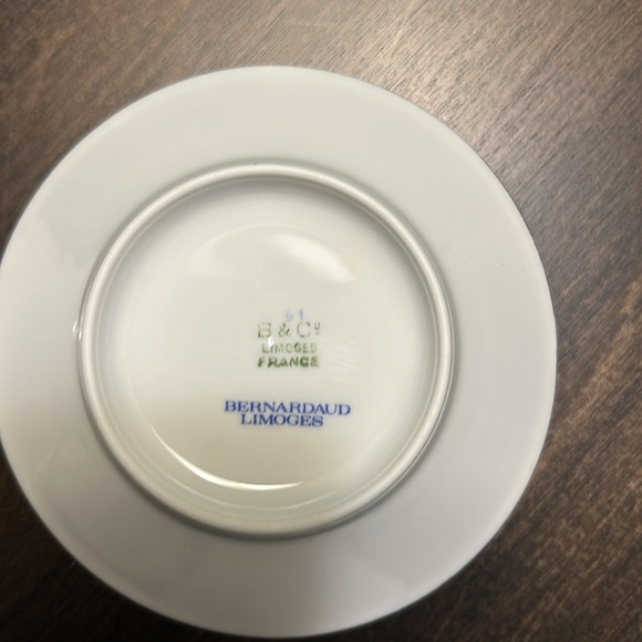 B&C Bernardaud Limoges France Tea Cups - Picture 6 of 10